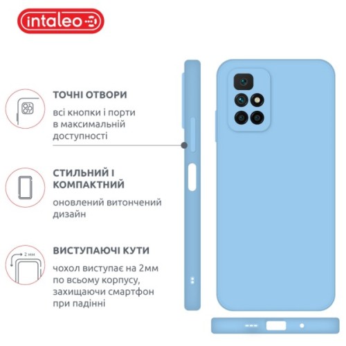 Чохол до мобільного телефона Intaleo SoftShell Xiaomi Redmi 10 Light Blue (1283126568244)