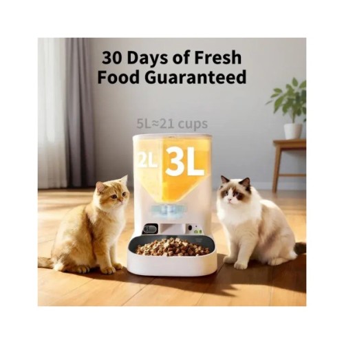 Універсальний посуд для тварин Petkit Годівниця YUMSHARE DUAL-HOPPER 2 with Cam (P592)