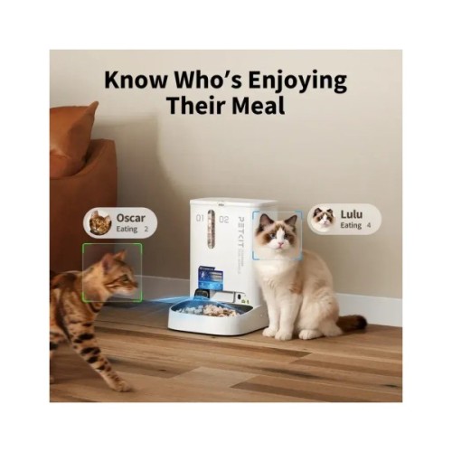 Універсальний посуд для тварин Petkit Годівниця YUMSHARE DUAL-HOPPER 2 with Cam (P592)