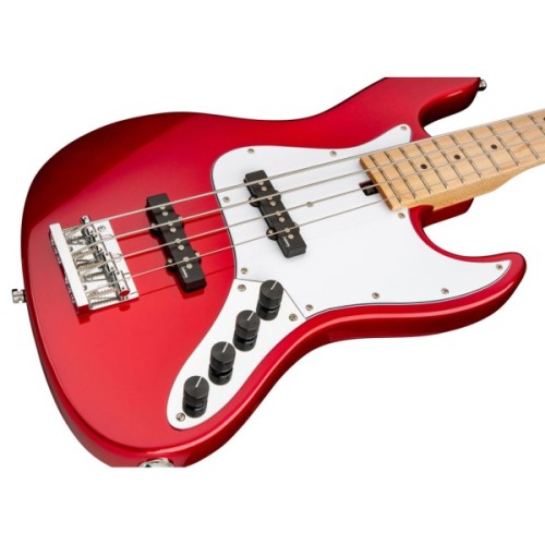 Бас-гітара Sadowsky MetroExpress 21-Fret Vintage J/J Bass Maple 4-String - Candy Apple Red Metallic (SME21VJ4 31M OKU FR)