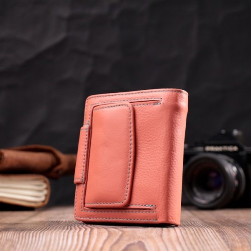 Гаманець ST Leather Шкіряний Помаранчевий (19458)