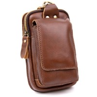 Сумка Vintage Поясна чоловіча Коричнева (20417)