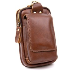 Сумка Vintage Поясна чоловіча Коричнева (20417)