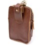 Сумка Vintage Поясна чоловіча Коричнева (20417)