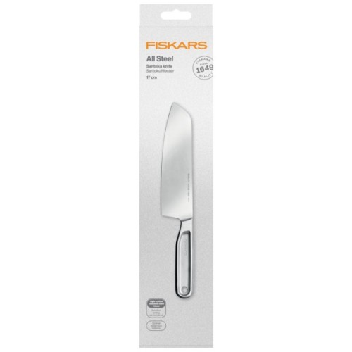 Кухонний ніж Fiskars All Steel Santoku 17 см (1062884)