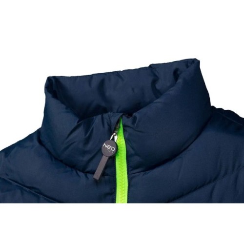 Жилет робочий Neo Tools PREMIUM, зимовий, утеплений, полиестер, M(50), чорно-зелений (81-534-M)