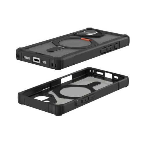 Чохол до мобільного телефона UAG iPhone 17 Plasma XTE MagSafe Black/Pop Orange (114526114097)