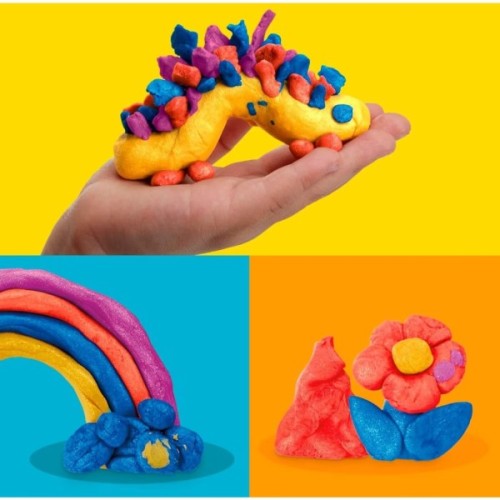 Пластилін Hasbro Play-Doh з ефектами, 4 баночки (G1727)