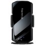 Універсальний автотримач ColorWay FlameGrip, автозажим, Wireless Charger 15W Black (CW-CHAW070Q-BK)