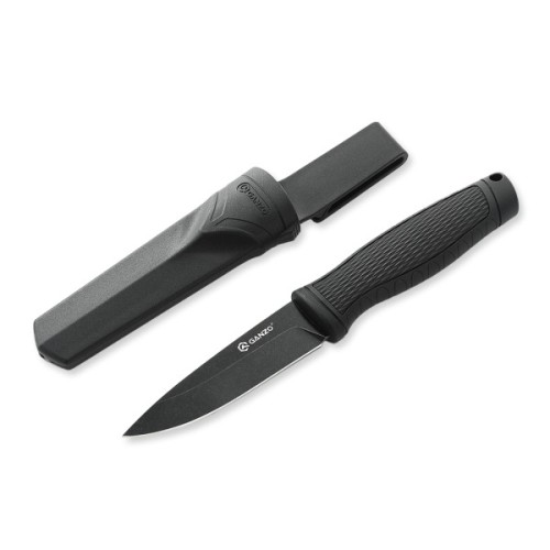 Ніж Ganzo G806BW-BK чорний з чохлом (G806BW-BK)