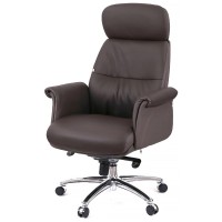 Офісне крісло Аклас Драгобрат, AL MB, Шкіра LC-K Dark Brown/PU Dark Brown (00179839)