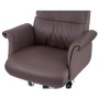 Офісне крісло Аклас Драгобрат, AL MB, Шкіра LC-K Dark Brown/PU Dark Brown (00179839)