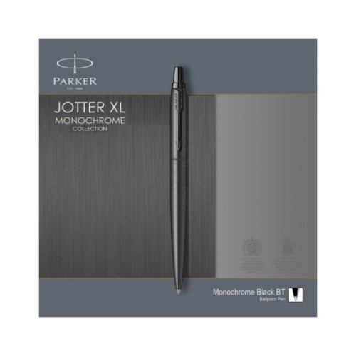 Ручка кулькова Parker JOTTER 17 XL Monochrome Black BT BP (12 432)