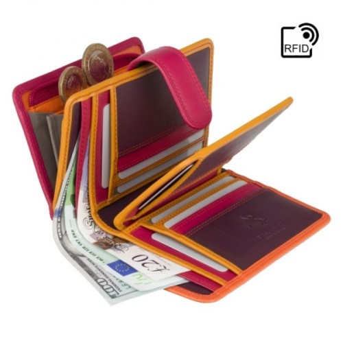 Гаманець Visconti RB51 Fiji з RFID Orange Multi (RB51 ORG M)