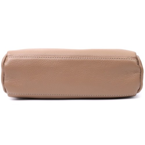 Сумка Vintage Жіноча з натуральної шкіри Бежева (22599)