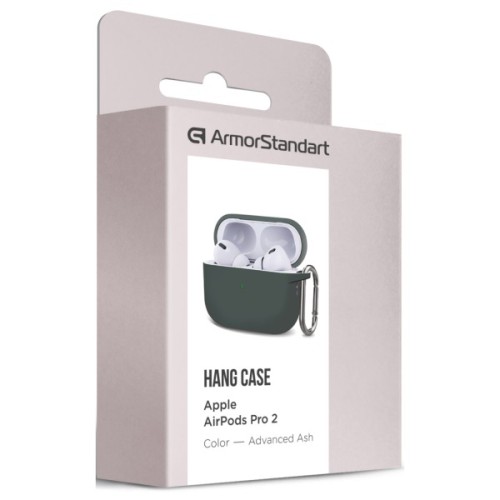 Чохол для навушників Armorstandart Hang Case для Apple AirPods Pro 2 Advanced ash (ARM68600)