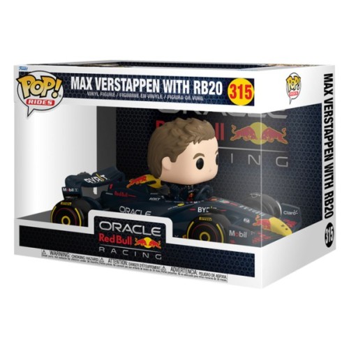 Фігурка Funko Pop Formula one Rides Макс Ферстаппен з RB20 (83921)