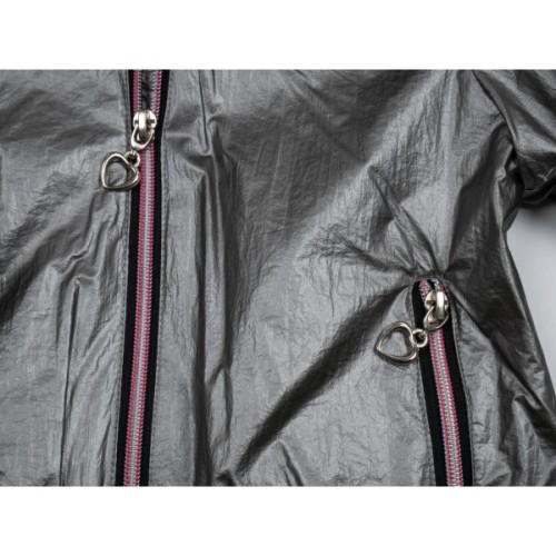 Куртка дитяча Verscon вітровка з капюшоном (5052-128G-gray)