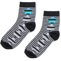 Шкарпетки дитячі UCS Socks у смужку (M0C0101-1223-3B-gray)
