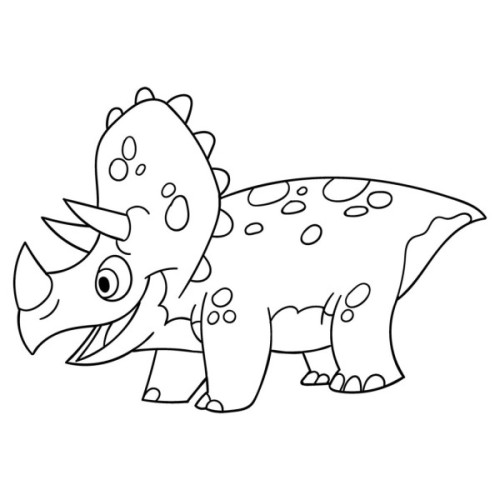 Картина по номерам ArtCraft Трицератопсик 25х30 см (15058-AC)