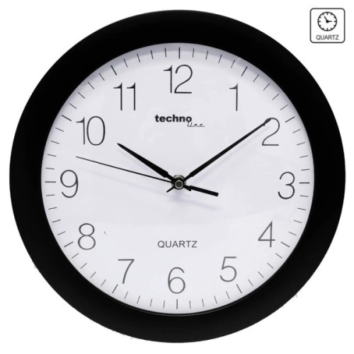 Настінний годинник Technoline WT7000 Black (WT7000 schwarz) (DAS301796)