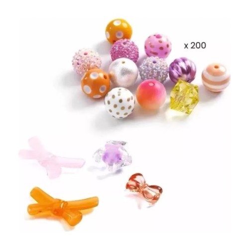 Набір для творчості Djeco Виготовлення намиста Золоті бульбашки (DJ00026)