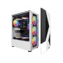 Корпус для ПК 1stPlayer F3-A-4F1-WH&PS-600FK