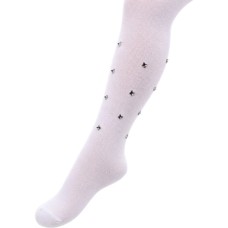 Колготки дитячі UCS Socks зі стразами (M0C0302-2005-3G-white)