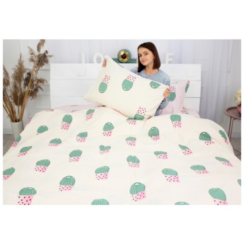 Постільна білизна MirSon Бязь 17-0229 Kruzita 110х140 (2200001893887)