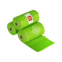 Пакети для собак Waucat Біорозкладні МАКСІ 22х33 см 20 рул (300 шт) (9945)