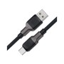 Дата кабель USB 2.0 AM to USB-C 1.2m 3.0A silicone braid Acefast (6974316283126)