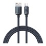 Дата кабель USB 2.0 AM to USB-C 1.2m 100W black Baseus (CAJY000401)