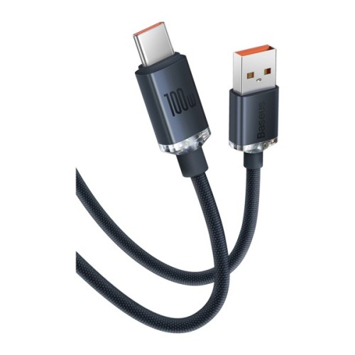 Дата кабель USB 2.0 AM to USB-C 1.2m 100W black Baseus (CAJY000401)