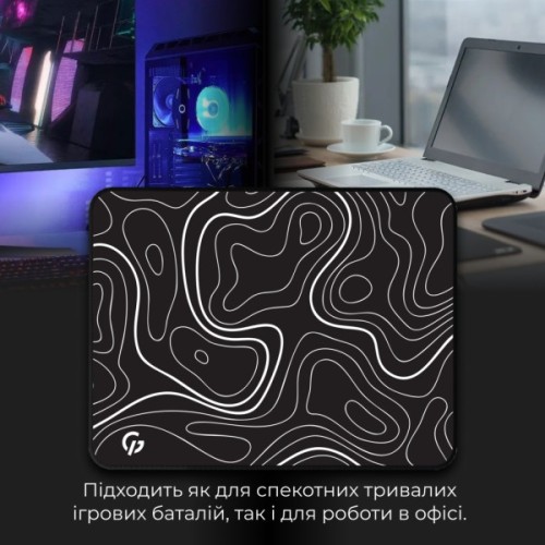 Килимок для мишки GamePro Speed/Control Black (MP145AB)