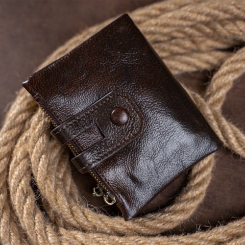 Гаманець Vintage Шкіряний Коричневий (14602)