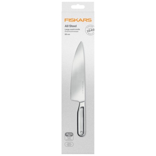 Кухонний ніж Fiskars All Stee шеф великий 20 см (1062882)