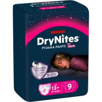 Підгузки Huggies DryNites для дівчаток 13+ років, 9 шт (5029053583679)