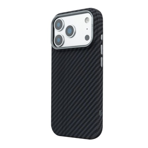 Чохол до мобільного телефона Armorstandart LikeCarbon2 MagCase Apple iPhone 17 Pro Max Carbon Black (ARM86259)