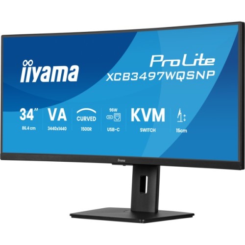 Монітор iiyama XCB3497WQSNP-B1