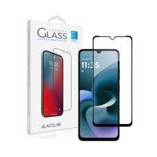 Скло захисне ACCLAB Full Glue ESD Moto G06 Power Black (1283126631016)