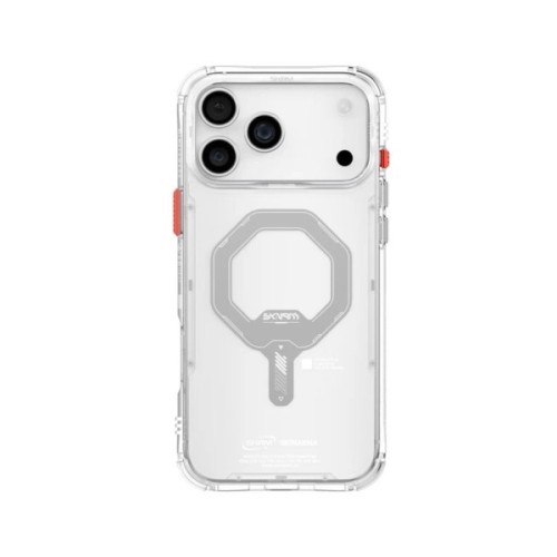 Чохол до мобільного телефона Skinarma Saido Magnetic Charging iPhone 17 Pro Max Transparent (8886461248487)