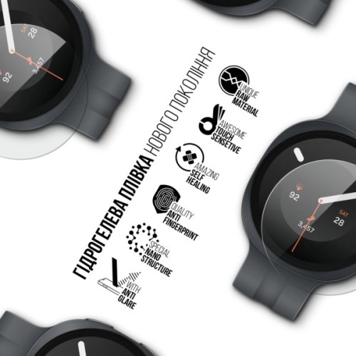 Плівка захисна Armorstandart Matte hydrogel Samsung Galaxy Watch 9 40mm 6 pcs (ARM93542)