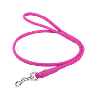 Повідець для собак WAUDOG Glamour круглий XS d 4 мм Д 122 см рожевий (33887)