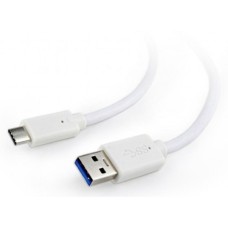 Дата кабель USB 3.0 AM to USB-C 3.0m Cablexpert (CCP-USB3-AMCM-W-10)
