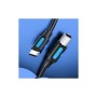 Кабель для принтера USB-C 2.0 to BM 1.5m 2A black Vention (CQUBG)