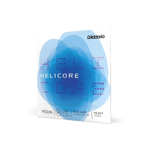 Струни для скрипки D'Addario Helicore Violin String Set 4/4 Scale Heavy Tension (H310 4/4H)
