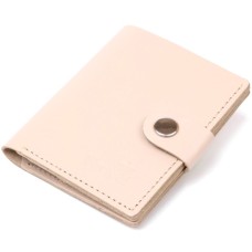 Портмоне Shvigel Шкіряне Бежеве (16510)