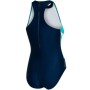 Купальник Aqua Speed Nina 344-42 темно-синій, бірюзовий, білий 38 (5908217664051)