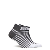 Шкарпетки Puma Unisex Quarter 2P 101002001-022 чорний, сірий, білий 35-38 (8718824798486)