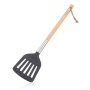 Лопатка кухонна Ardesto Midori, 34.8см, нейлон, дерево, нержавіюча сталь, чорний (AR1302BP)